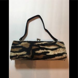 Animal print purse